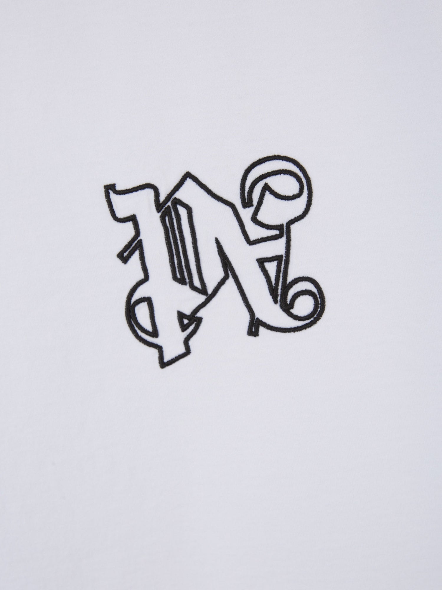 Palm Angels Camiseta Logo Bordado color Blanco sku 553-003298 01 - Foto 4