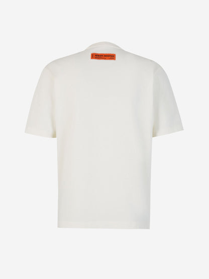 Heron Preston Camiseta Gráfico Estampado color Beis sku 553-003309 01 - Foto 2