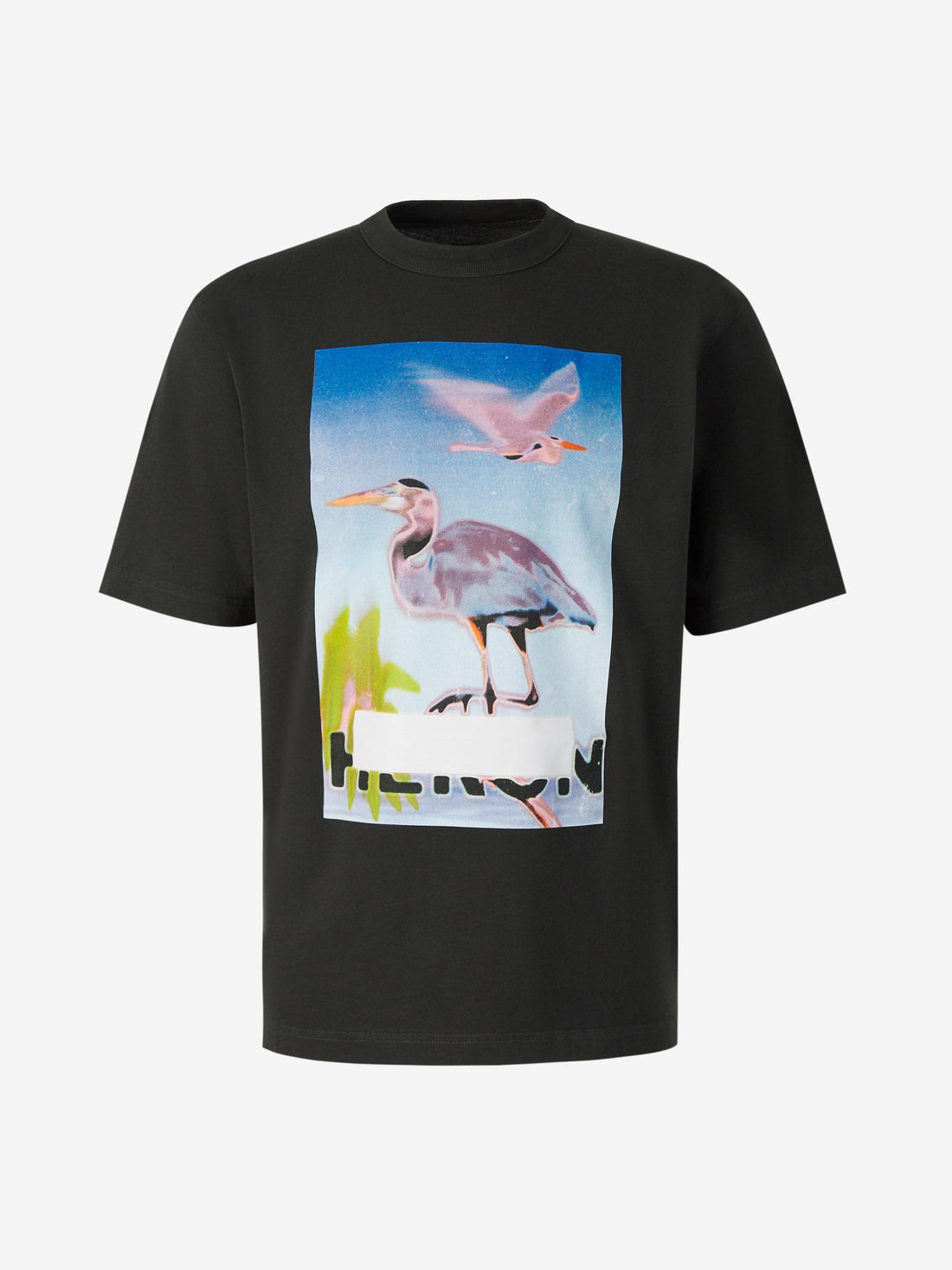 Heron Preston Camiseta Gráfico Estampado color Negro sku 553-003309 02 - Foto 1