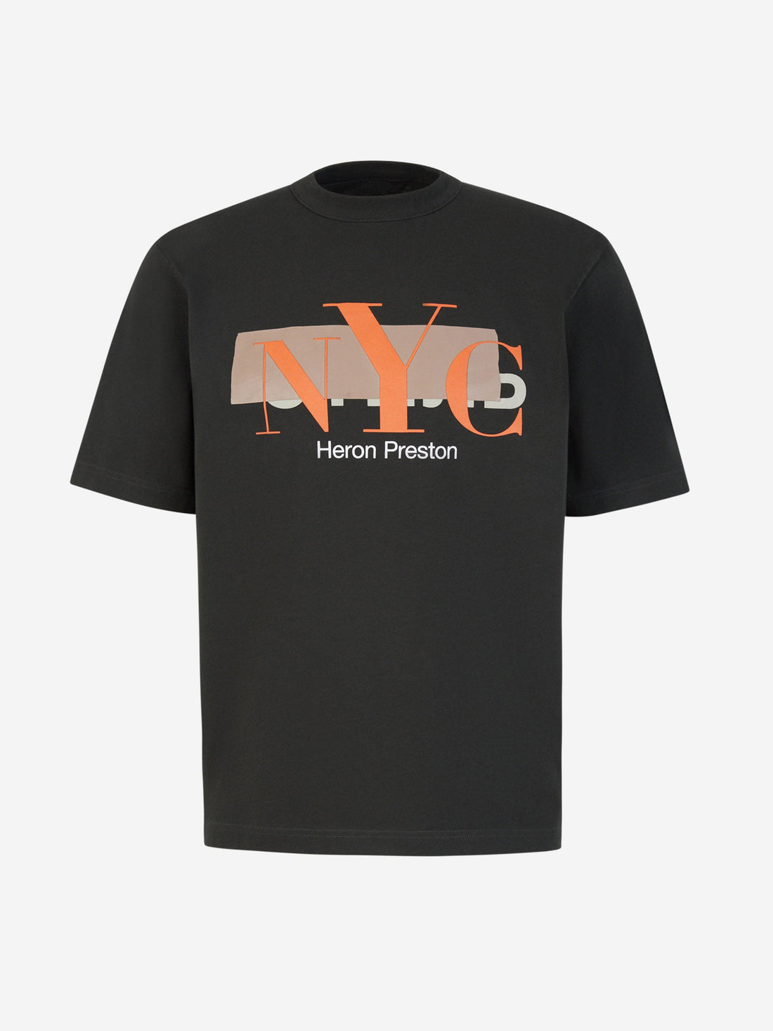 Heron Preston Camiseta Gráfico Estampado color Negro sku 553-003311 01 - Foto 1