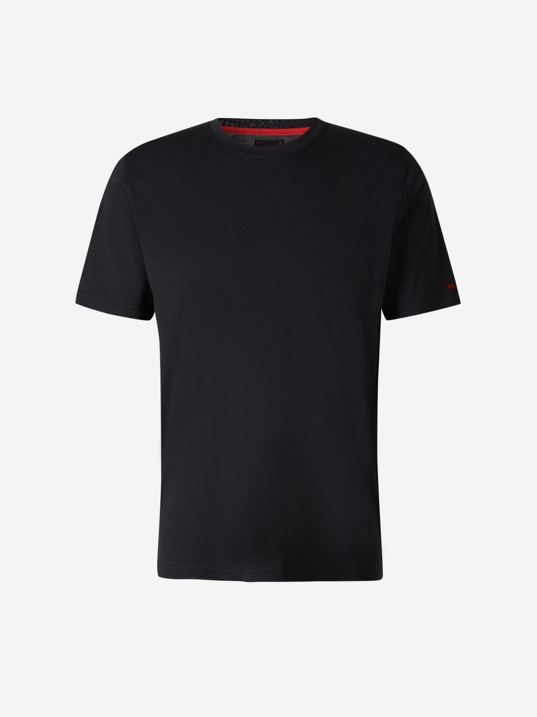 Kiton Camiseta Lisa Algodón color Negro sku 553-003321 01 - Foto 1