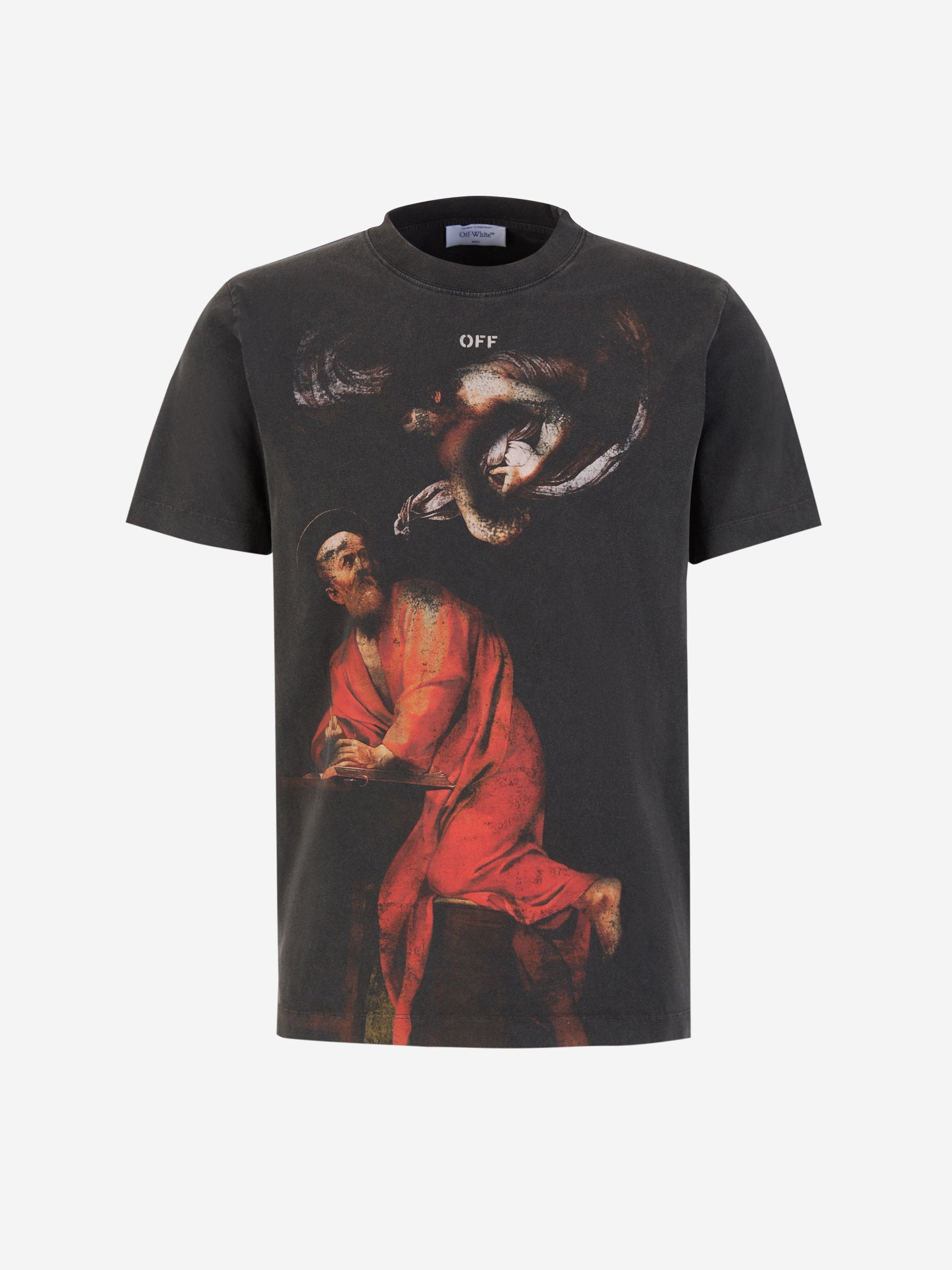 Off-White Camiseta Gráfico Estampado color Negro sku 553-003323 01 - Foto 1