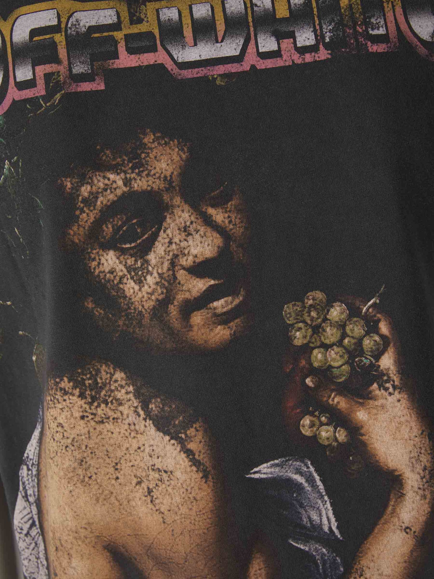 Off-White Camiseta Gráfico Estampado color Negro sku 553-003330 01 - Foto 3