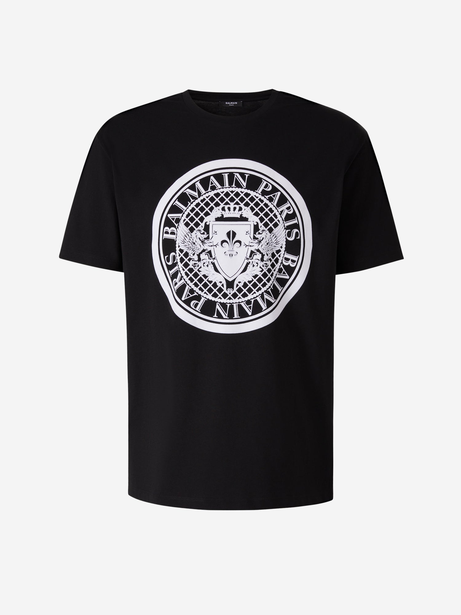 Balmain Camiseta Gráfico Relieve color Negro sku 553-003349 01 - Foto 1