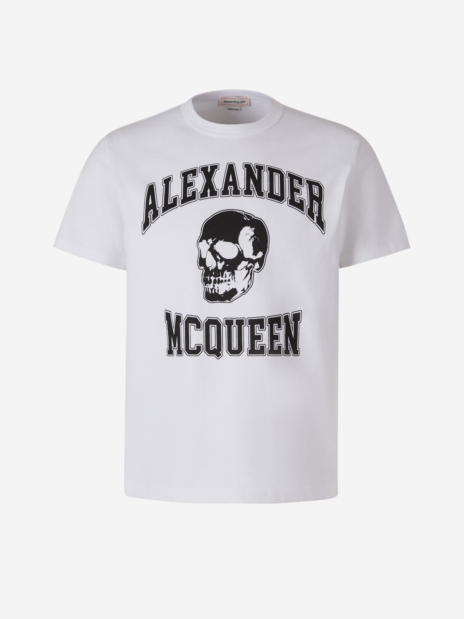 Alexander McQueen Camiseta Gráfico Calavera color Blanco sku 553-003400 02 - Foto 1