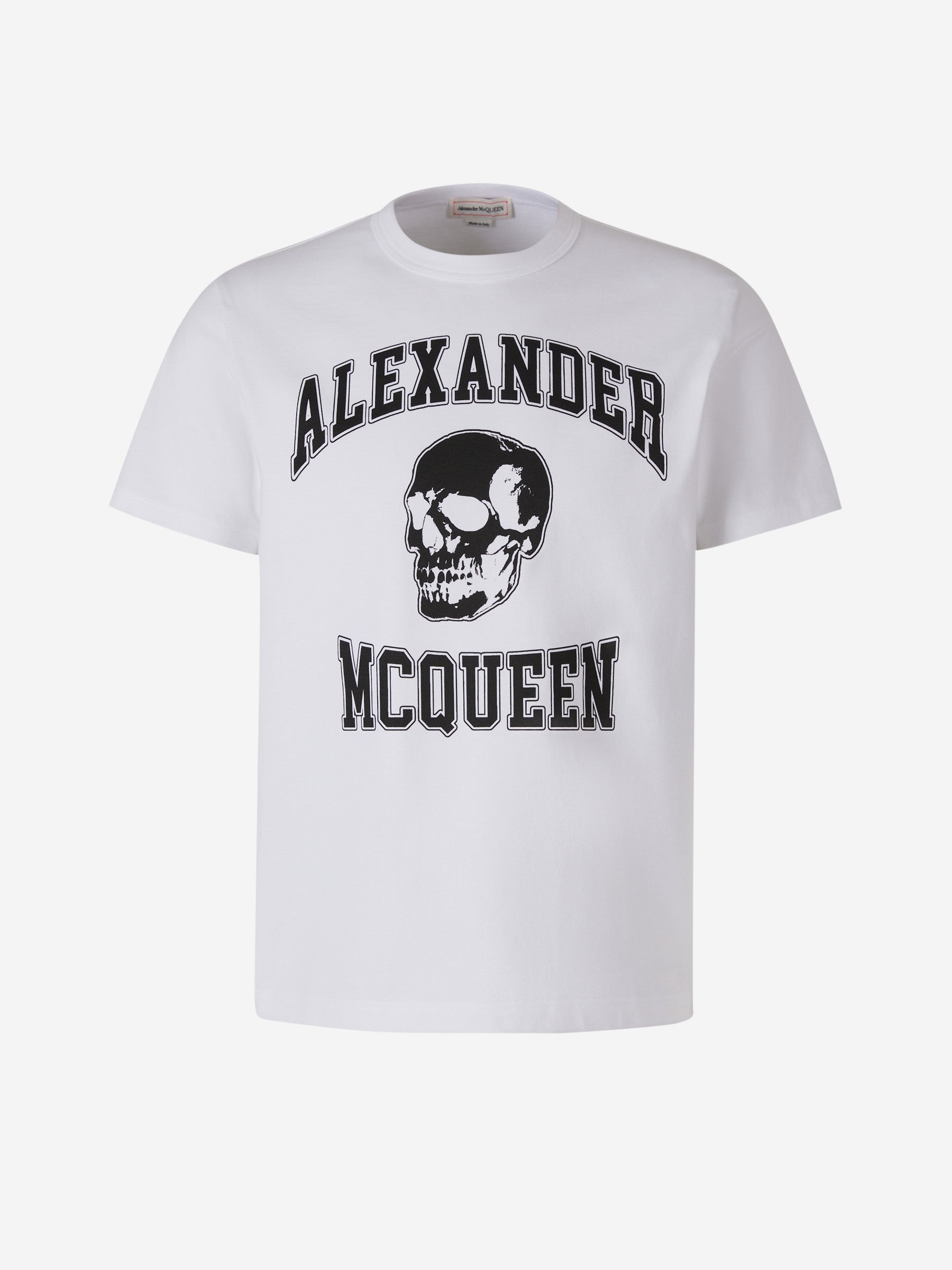 Alexander McQueen Camiseta Gráfico Calavera color Blanco sku 553-003400 02 - Foto 1