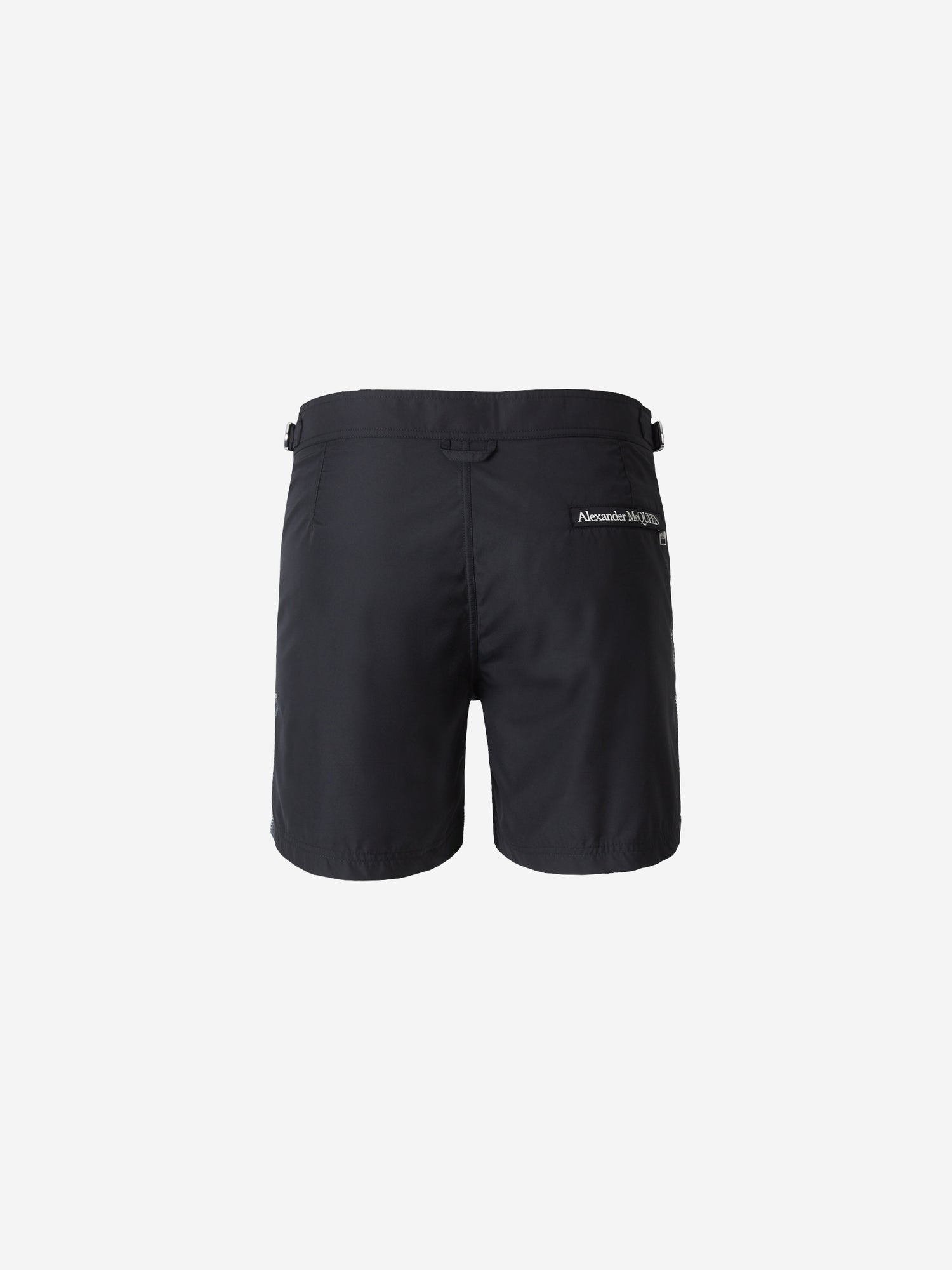 Alexander McQueen Bañador Rayas Contraste color Negro sku 561-001039 00 - Foto 3