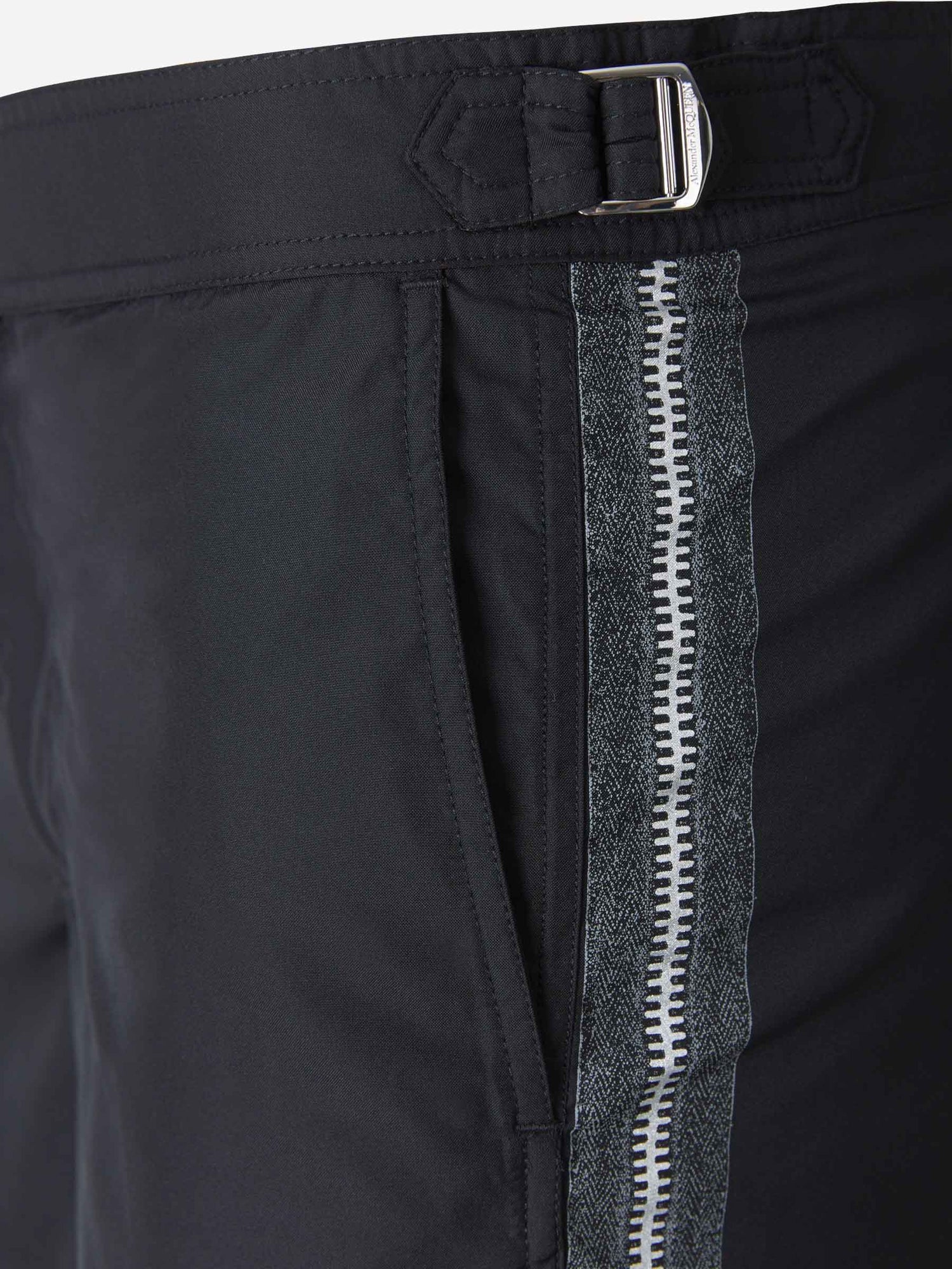 Alexander McQueen Bañador Rayas Contraste color Negro sku 561-001039 00 - Foto 4