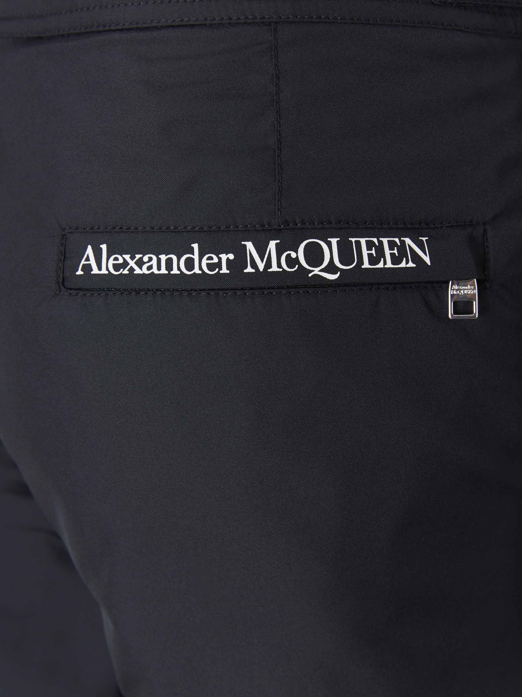 Alexander McQueen Bañador Rayas Contraste color Negro sku 561-001039 00 - Foto 6