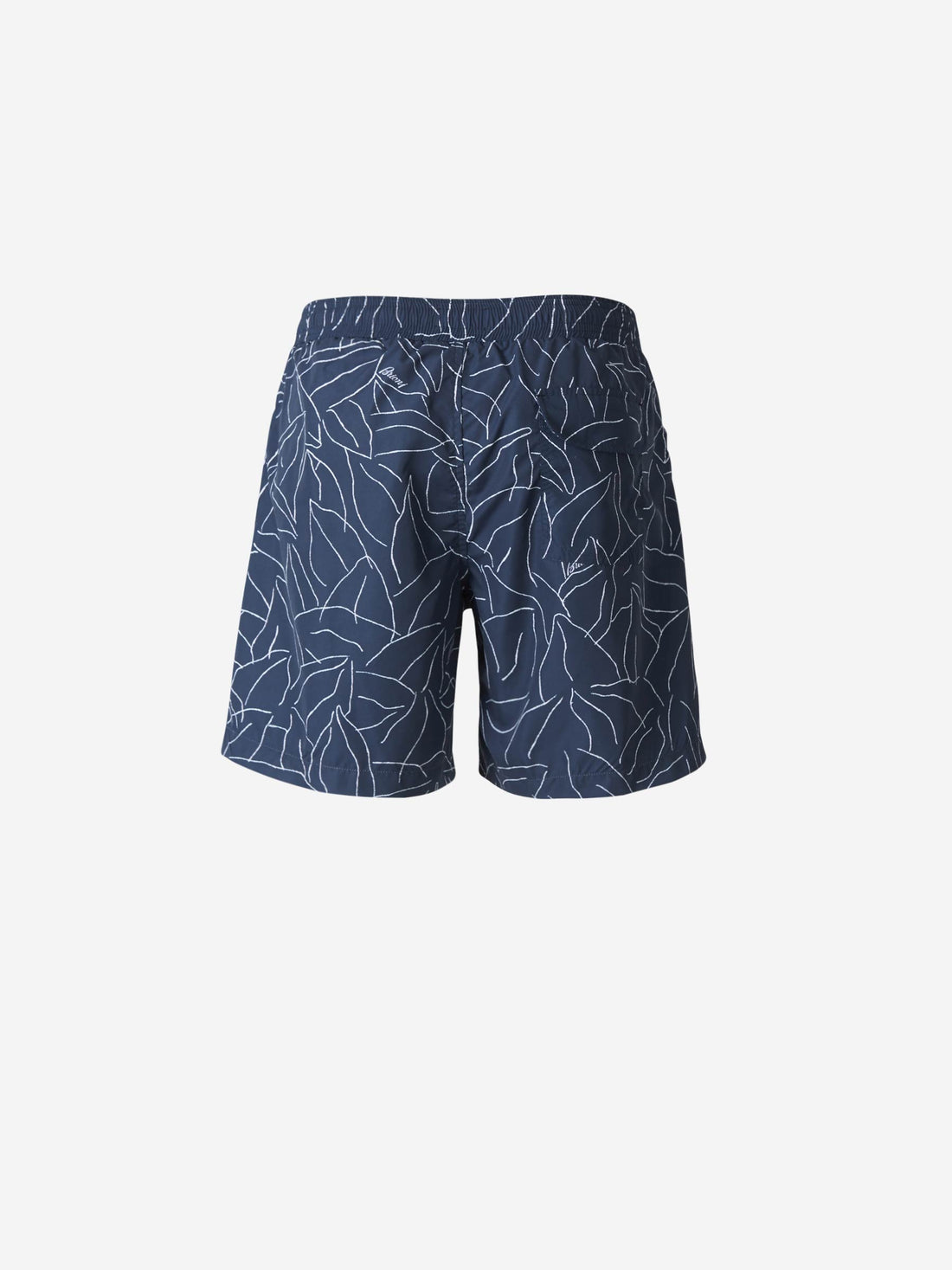 Brioni Bañador Motivo Geométrico color Azul Noche sku 561-001052 01 - Foto 2