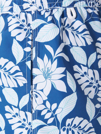 Santa Eulalia Bañador Motivo Hojas color Azul Cobalto sku 561-001103 01 - Foto 4