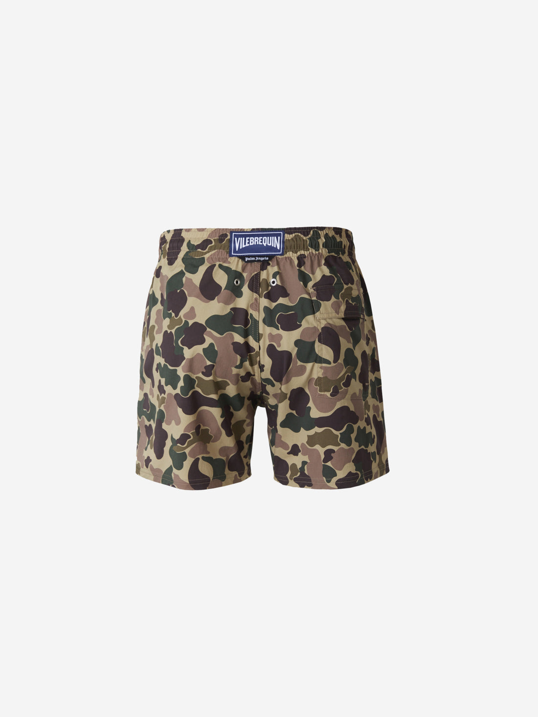 Palm Angels X Vilebrequin Bañador Motivo Camuflaje color Verde Militar sku 561-001134 01 - Foto 2