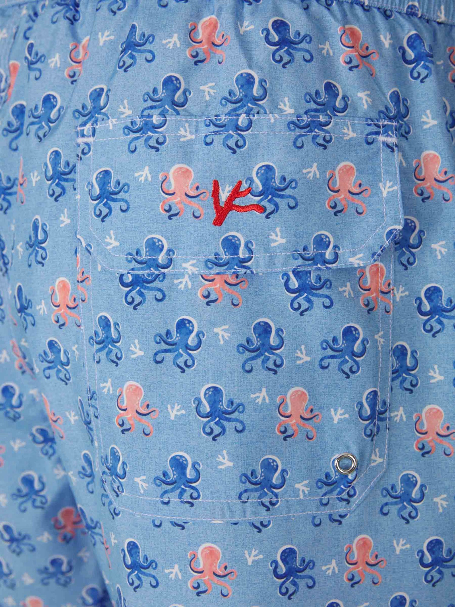 Isaia Bañador Motivo Pulpos color Azul Cielo sku 561-001185 01 - Foto 4