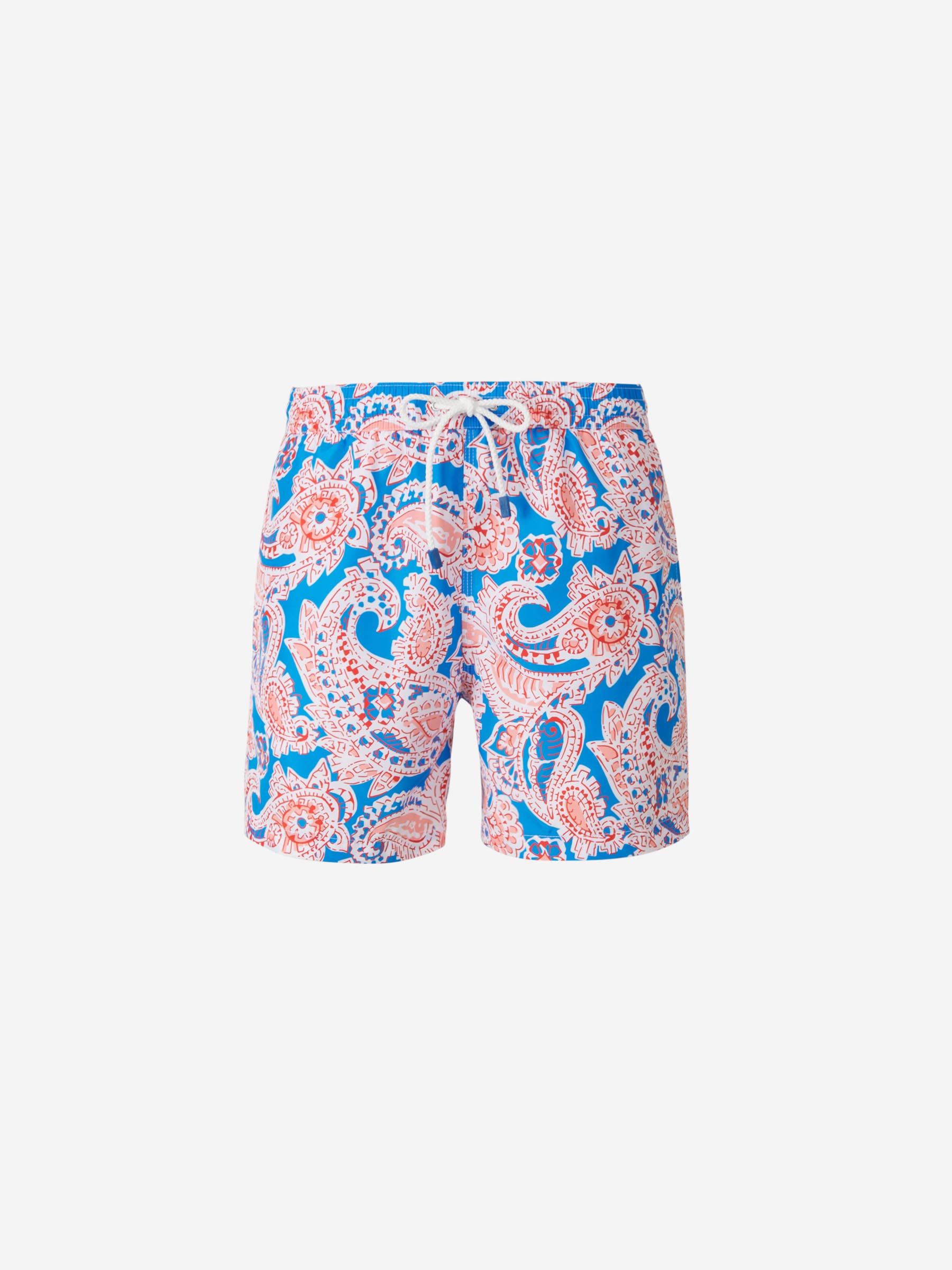 Santa Eulalia Bañador Naútico Motivo Paisley color Rojo sku 561-001201 01 - Foto 1