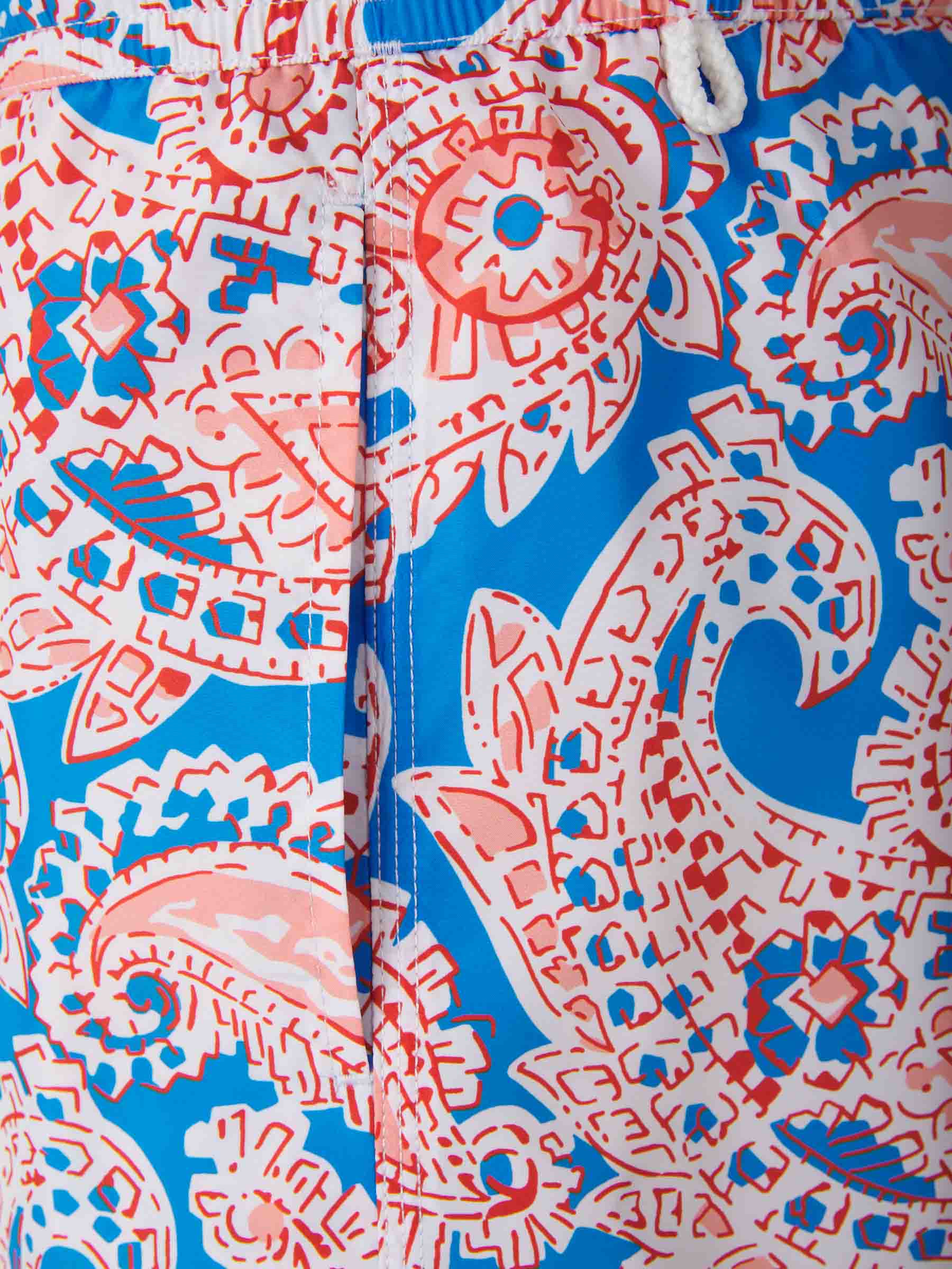 Santa Eulalia Bañador Naútico Motivo Paisley color Rojo sku 561-001201 01 - Foto 4