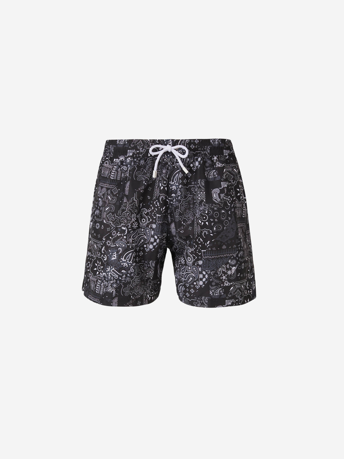 Kiton Bañador Técnico Motivo Bandana color Negro sku 561-001228 01 - Foto 1