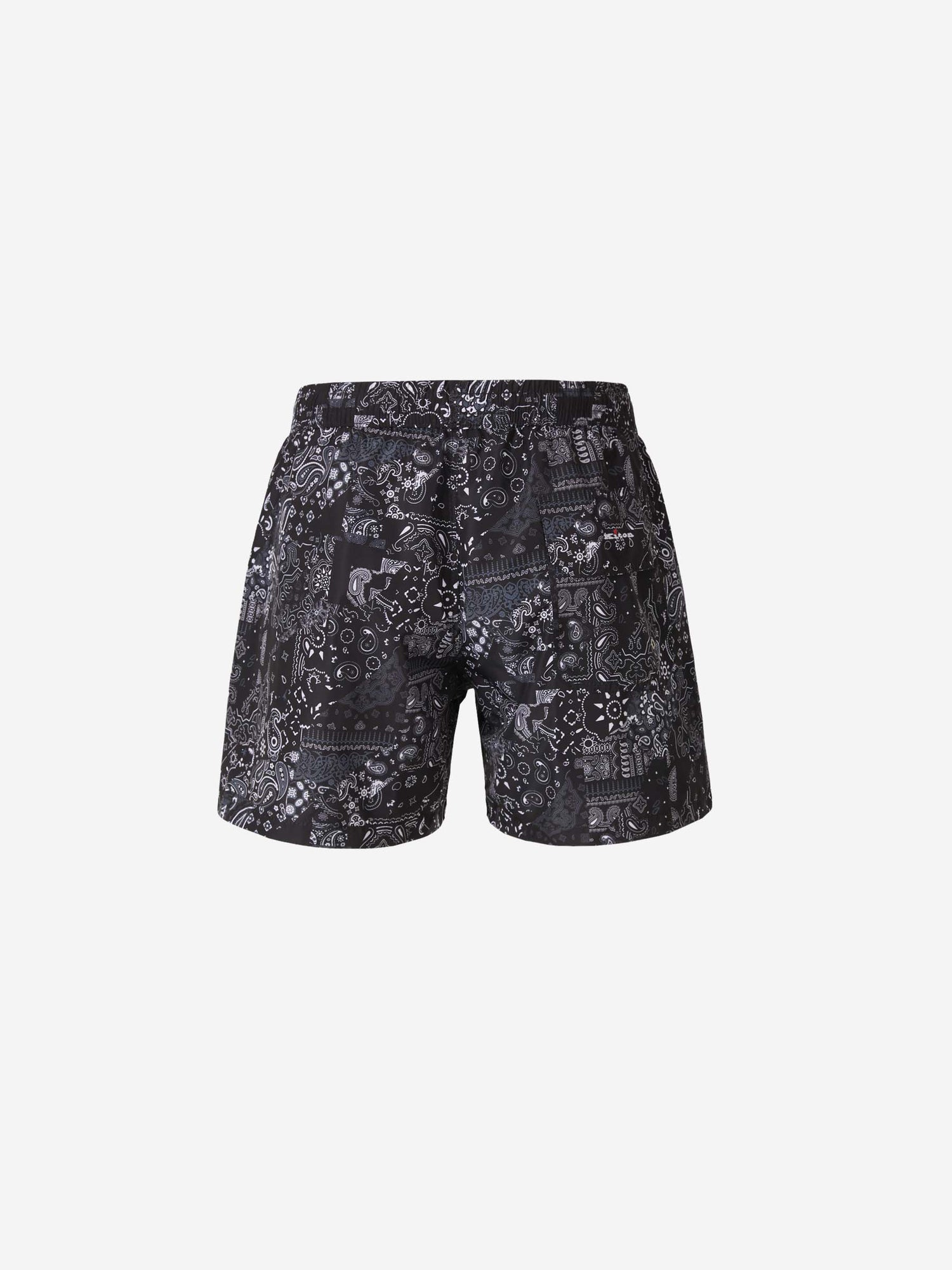 Kiton Bañador Técnico Motivo Bandana color Negro sku 561-001228 01 - Foto 3