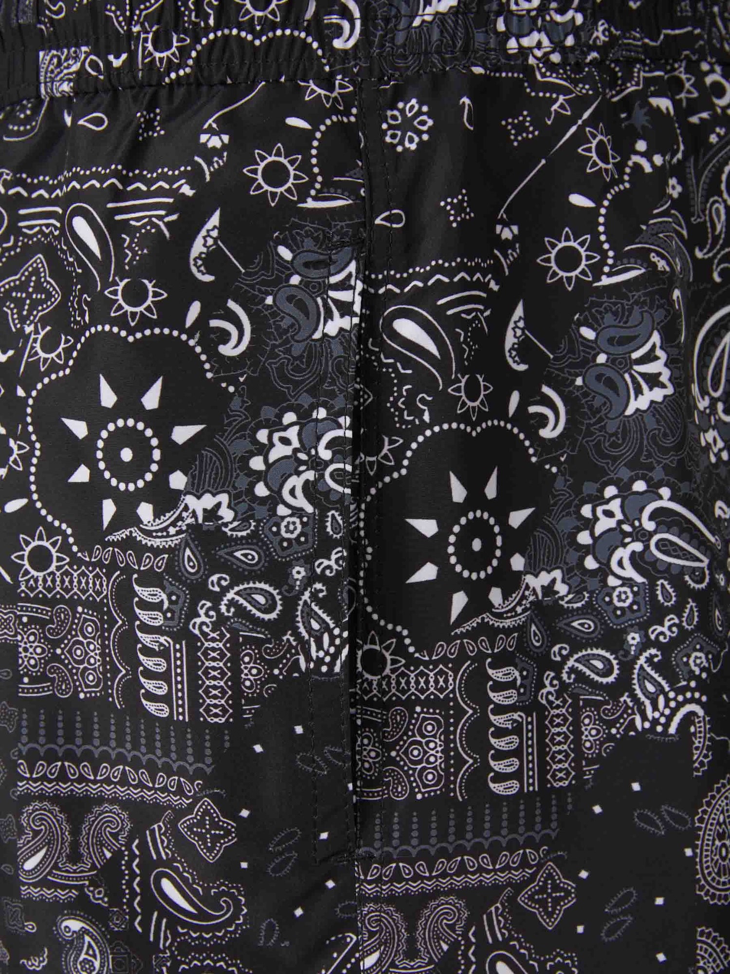 Kiton Bañador Técnico Motivo Bandana color Negro sku 561-001228 01 - Foto 4