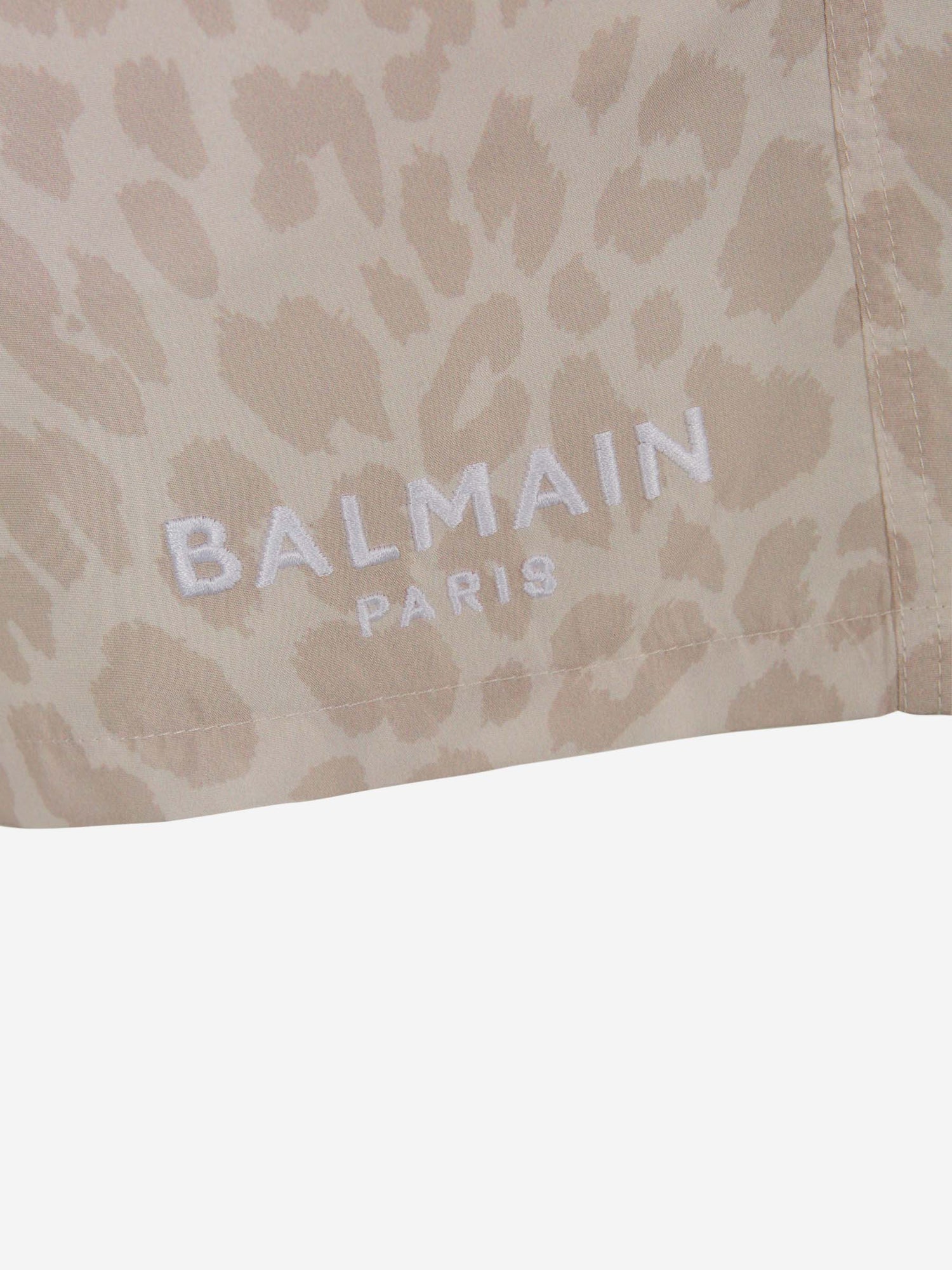 Balmain Bañador Motivo Leopardo color Beis sku 561-001265 01 - Foto 3