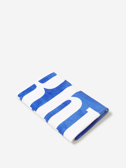 Rhude Toalla Logo Algodón color Azul Marino sku 562-000047 00 - Foto 2