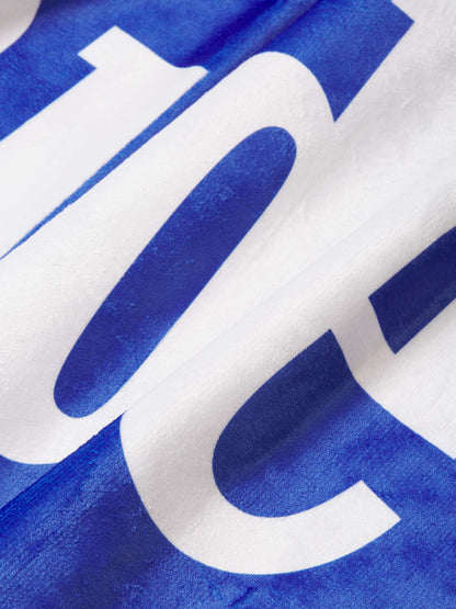 Rhude Toalla Logo Algodón color Azul Marino sku 562-000047 00 - Foto 3
