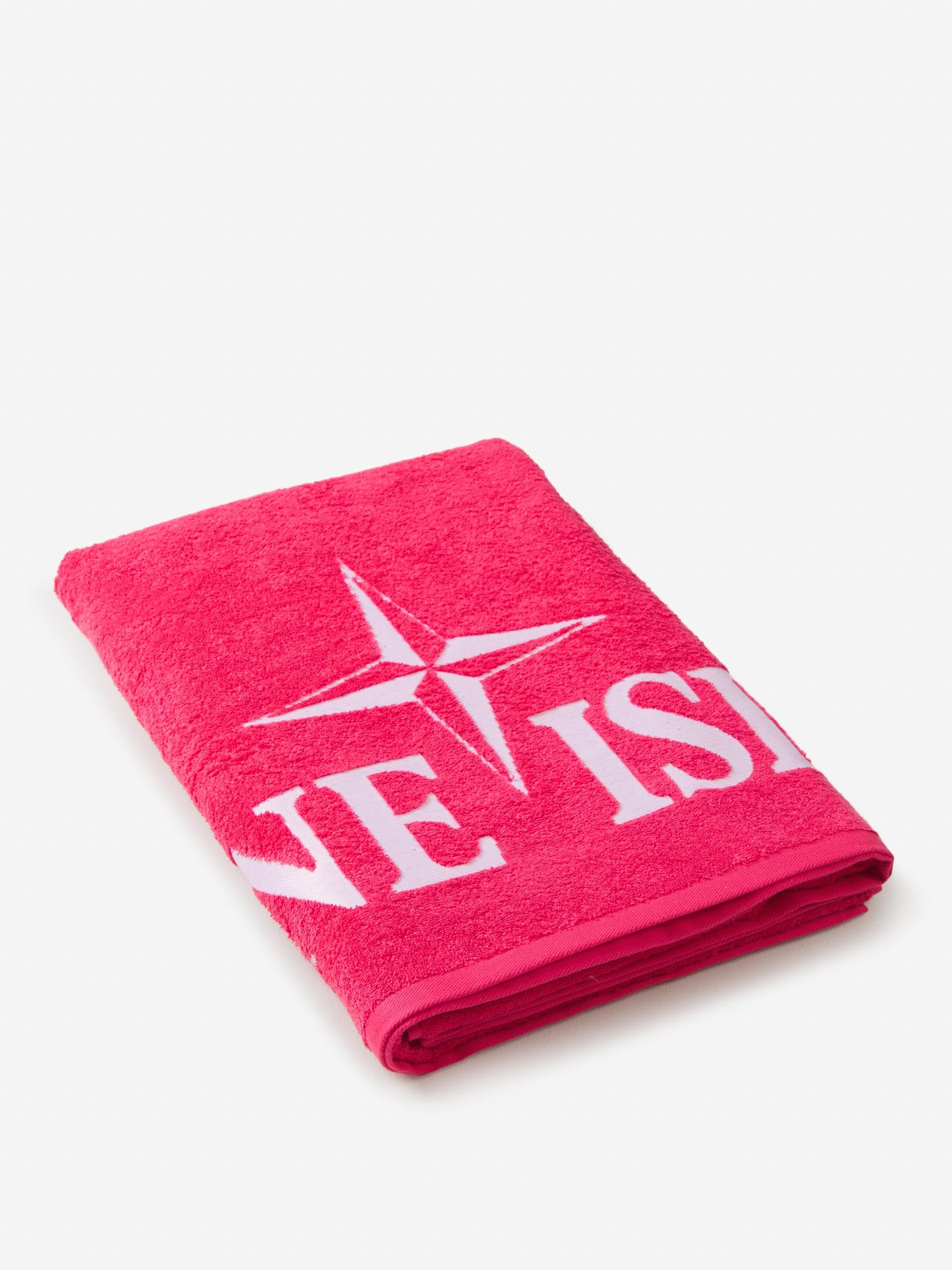 Stone Island Toalla Beach Logo color Rojo sku 562-000048 03 - Foto 2