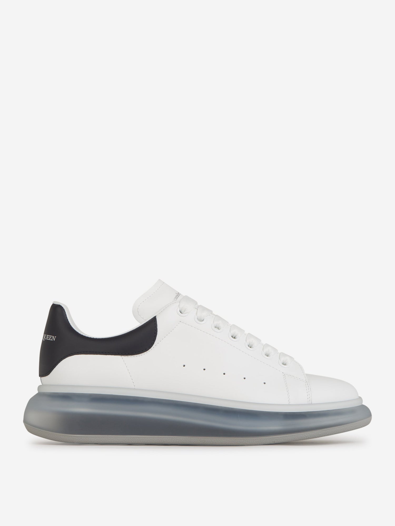 Outlet online Alexander McQueen Hombre Sneakers Larry Piel color Negro sku 616-002653 01 - Foto 1