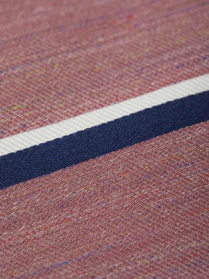 Santa Eulalia Corbata Seda Y Lino color Burdeos sku 601-000881 03 - Foto 1