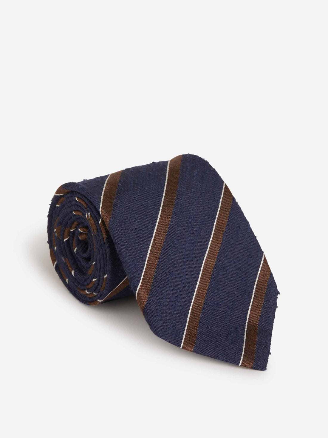 Santa Eulalia Corbata Motivo Rayas color Azul Noche sku 601-000888 03 - Foto 1