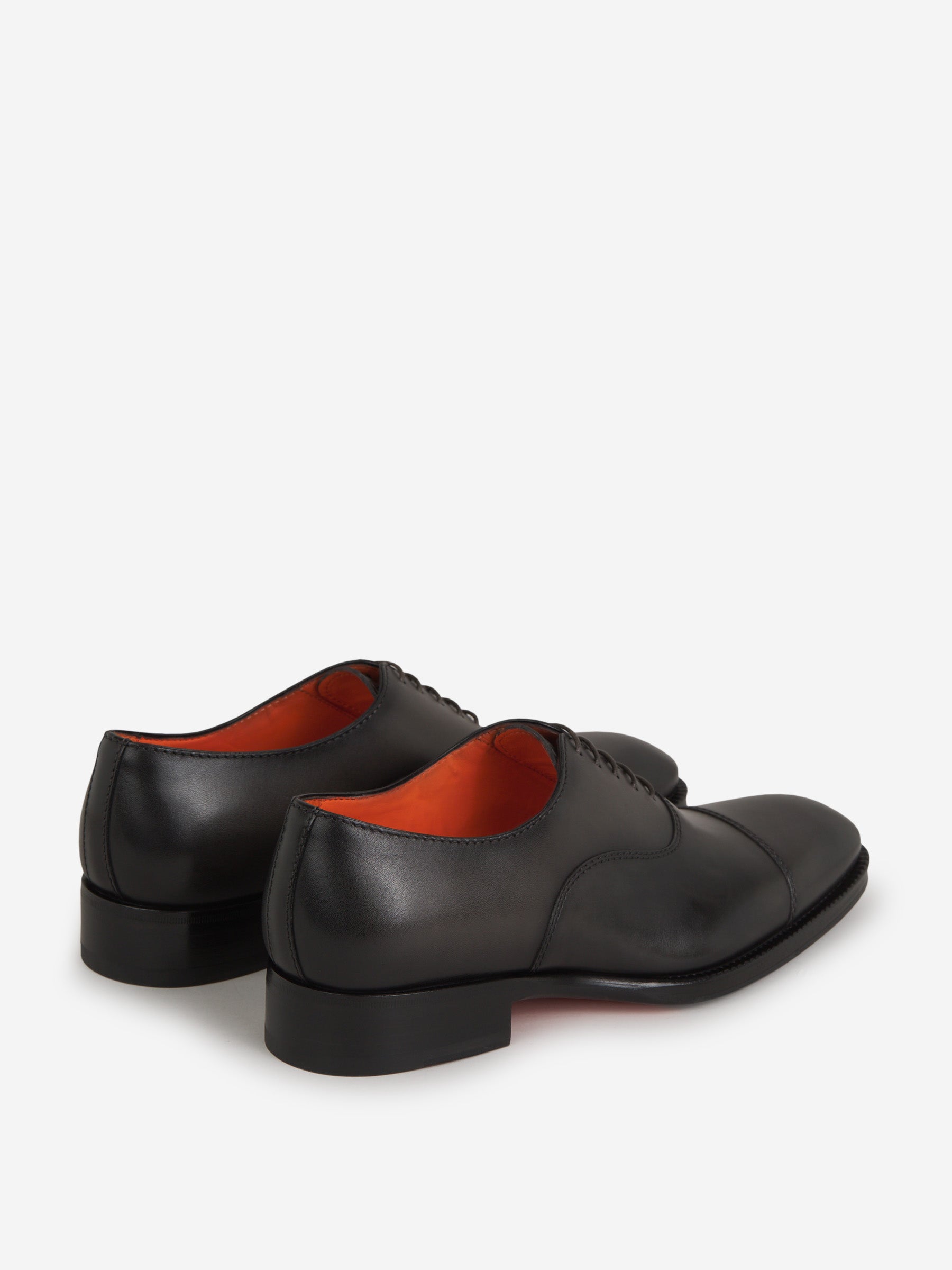 Outlet online Santoni Hombre Zapatos Oxford Piel color Negro sku 610-000183 01 - Foto 3