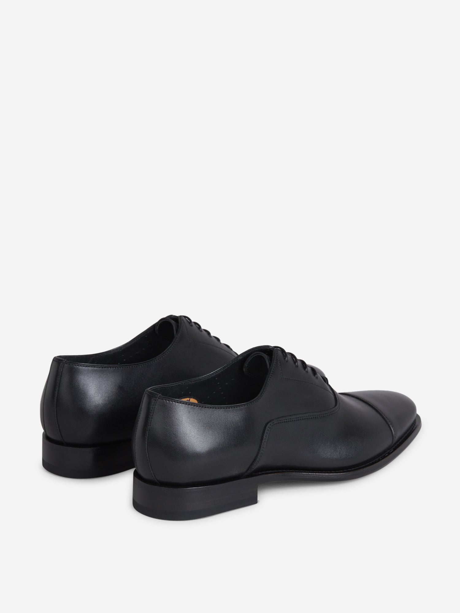 Santoni Zapatos Oxford Piel color Negro sku 611-003637 01 - Foto 2