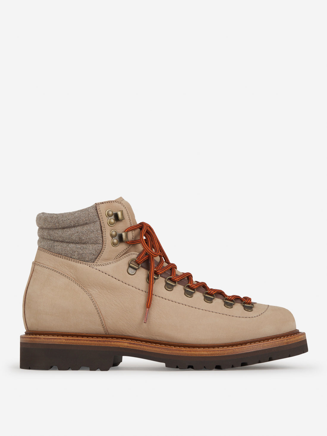 Brunello Cucinelli Botas Mountain Nobuck color Beis sku 611-003991 01 - Foto 1