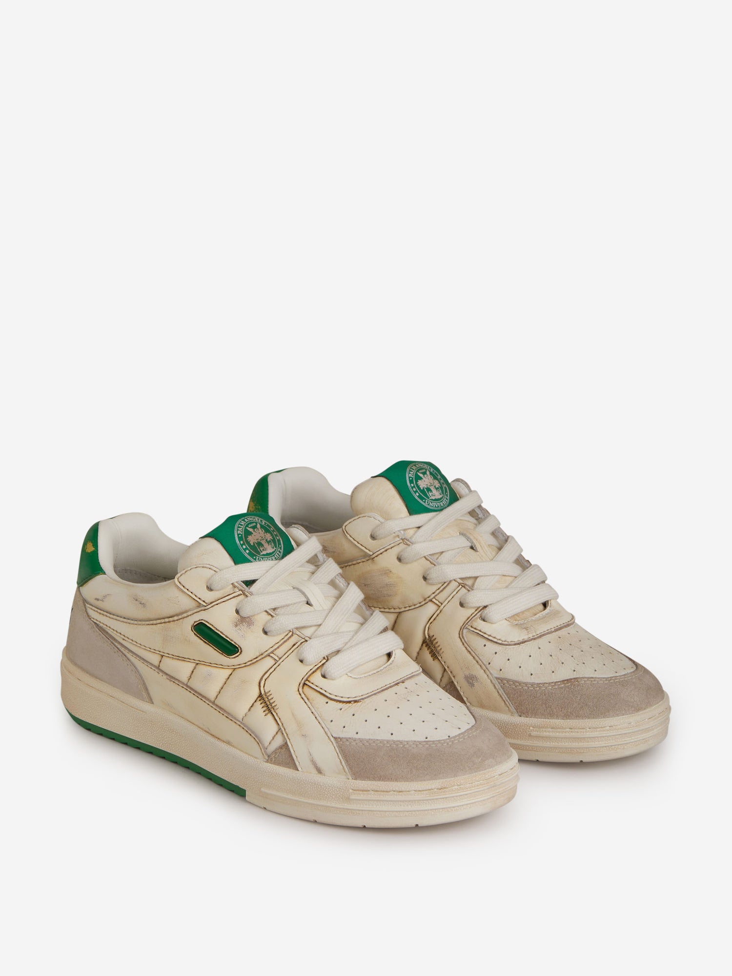 Outlet online Palm Angels Hombre Sneakers University color Beis sku 611-004064 01 - Foto 2