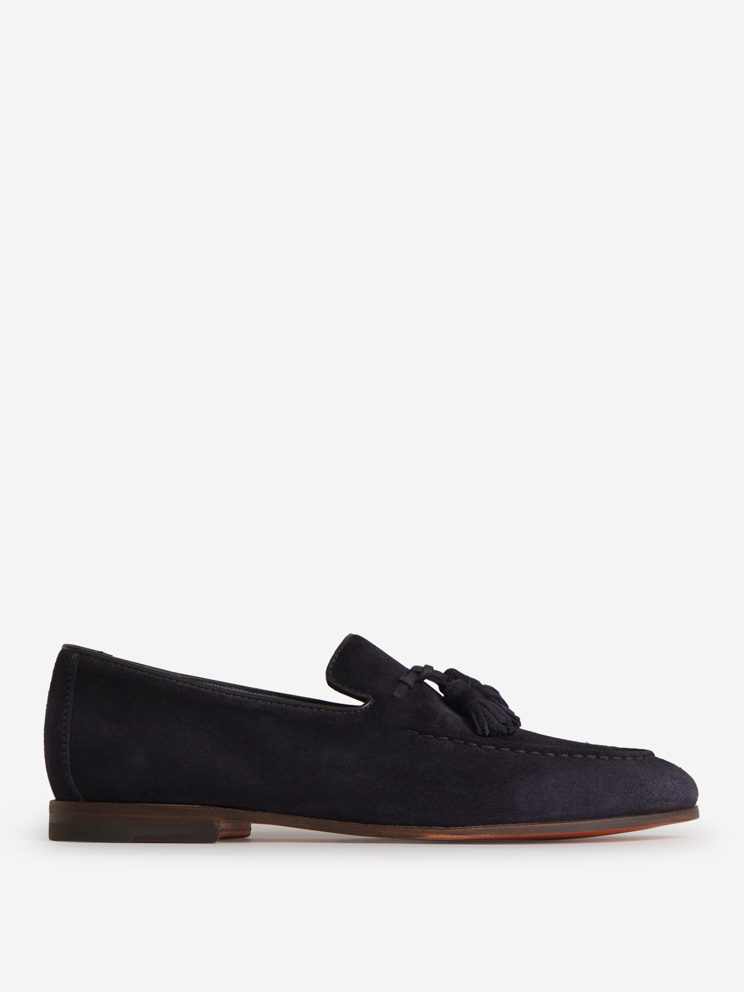Outlet online Santoni Hombre Sneakers Ante color Azul Cobalto sku 611-004084 01 - Foto 1