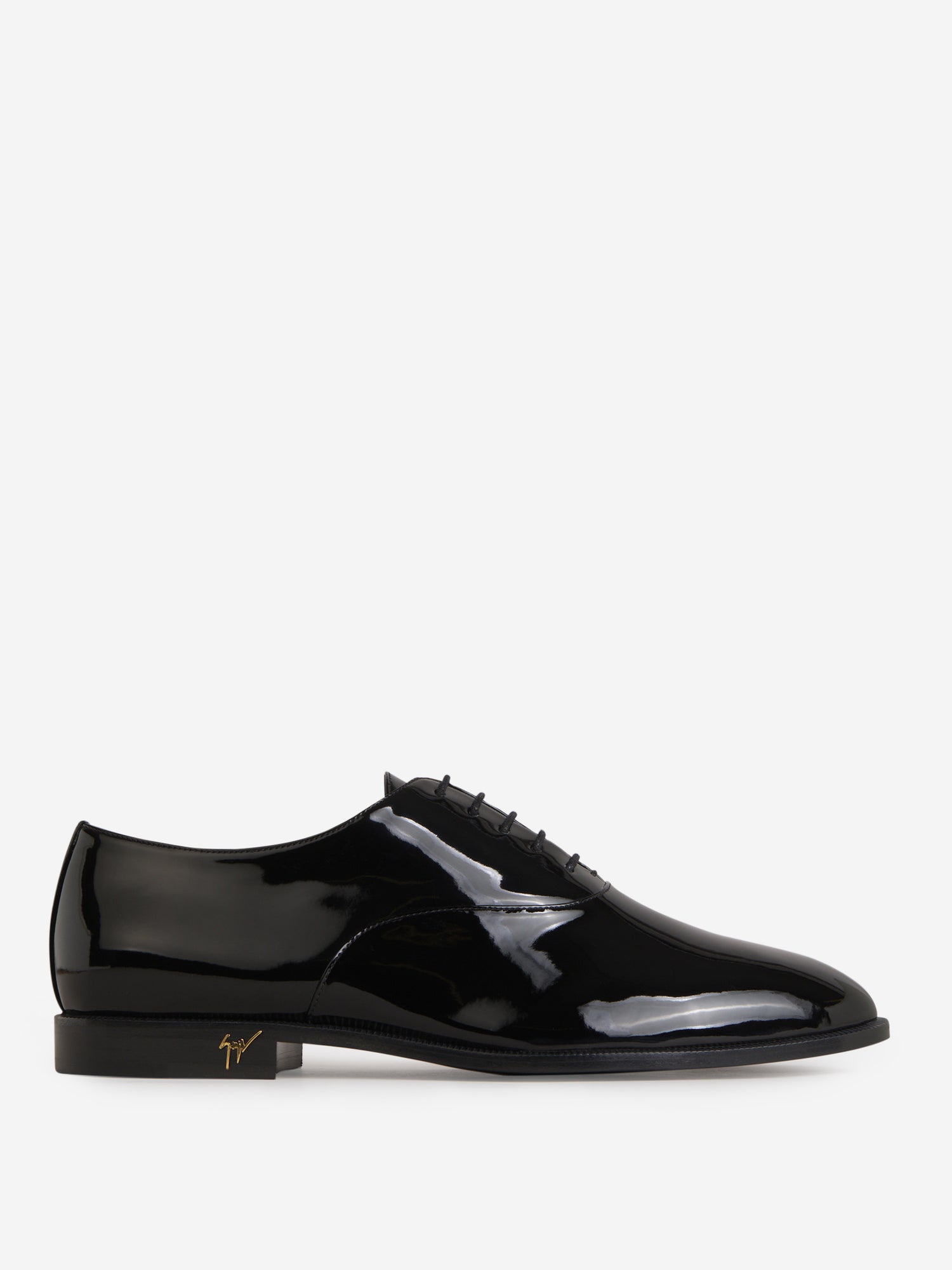 Outlet online Giuseppe Zanotti Hombre Zapatos Oxford Charol color Negro sku 611-004099 01 - Foto 1