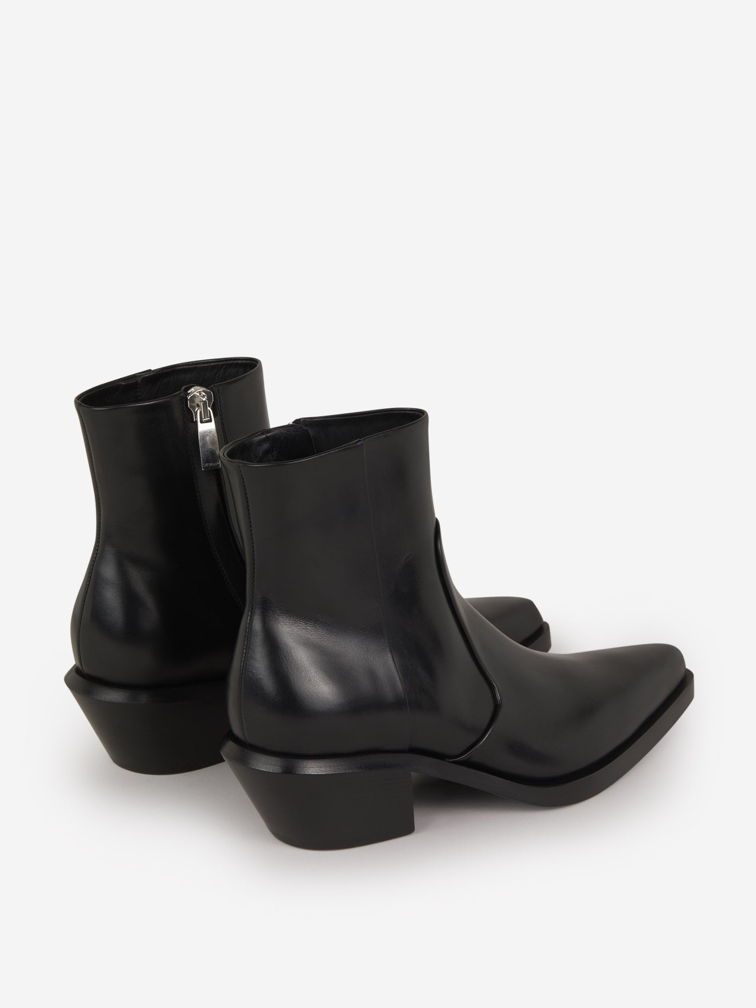 Off-White Botines Texano Slim color Negro sku 611-004122 01 - Foto 3
