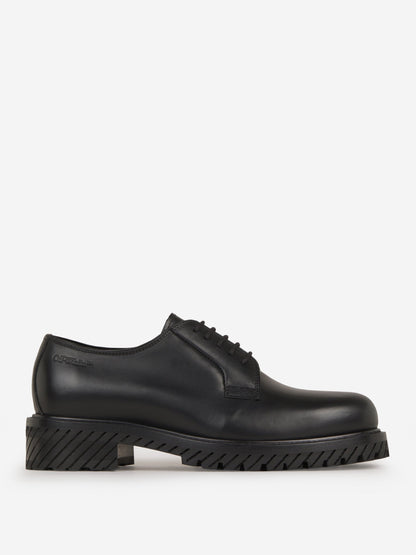 Outlet online Off-White Hombre Zapatos Sponge Derby color Negro sku 611-004240 01 - Foto 1