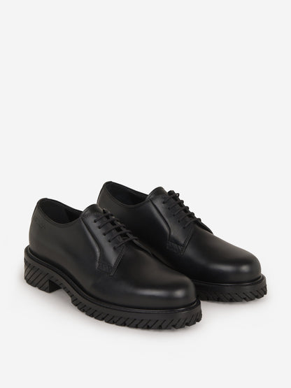 Outlet online Off-White Hombre Zapatos Sponge Derby color Negro sku 611-004240 01 - Foto 2