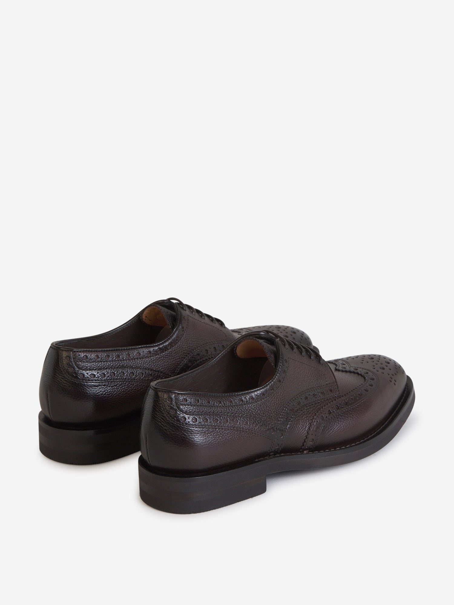 Outlet online Santoni Hombre Zapatos Distressed Piel color Marron Oscuro sku 611-004266 01 - Foto 3