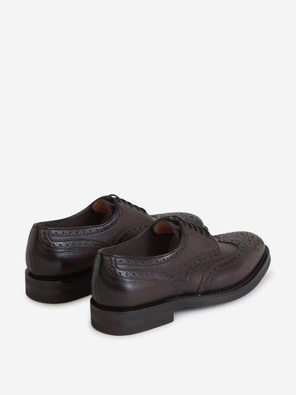 Outlet online Santoni Hombre Zapatos Distressed Piel color Marron Oscuro sku 611-004266 01 - Foto 3