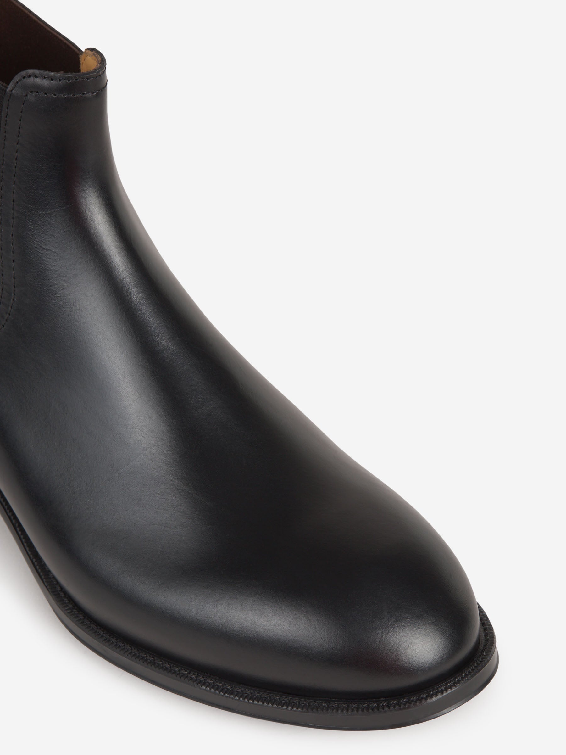 Henderson Baracco Botas Chelsea Piel Lisa color Negro sku 611-004290 01 - Foto 5