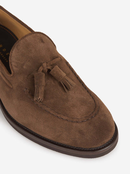 Outlet online Henderson Baracco Hombre Mocasines Ante Borlas color Caramelo sku 611-004292 01 - Foto 5