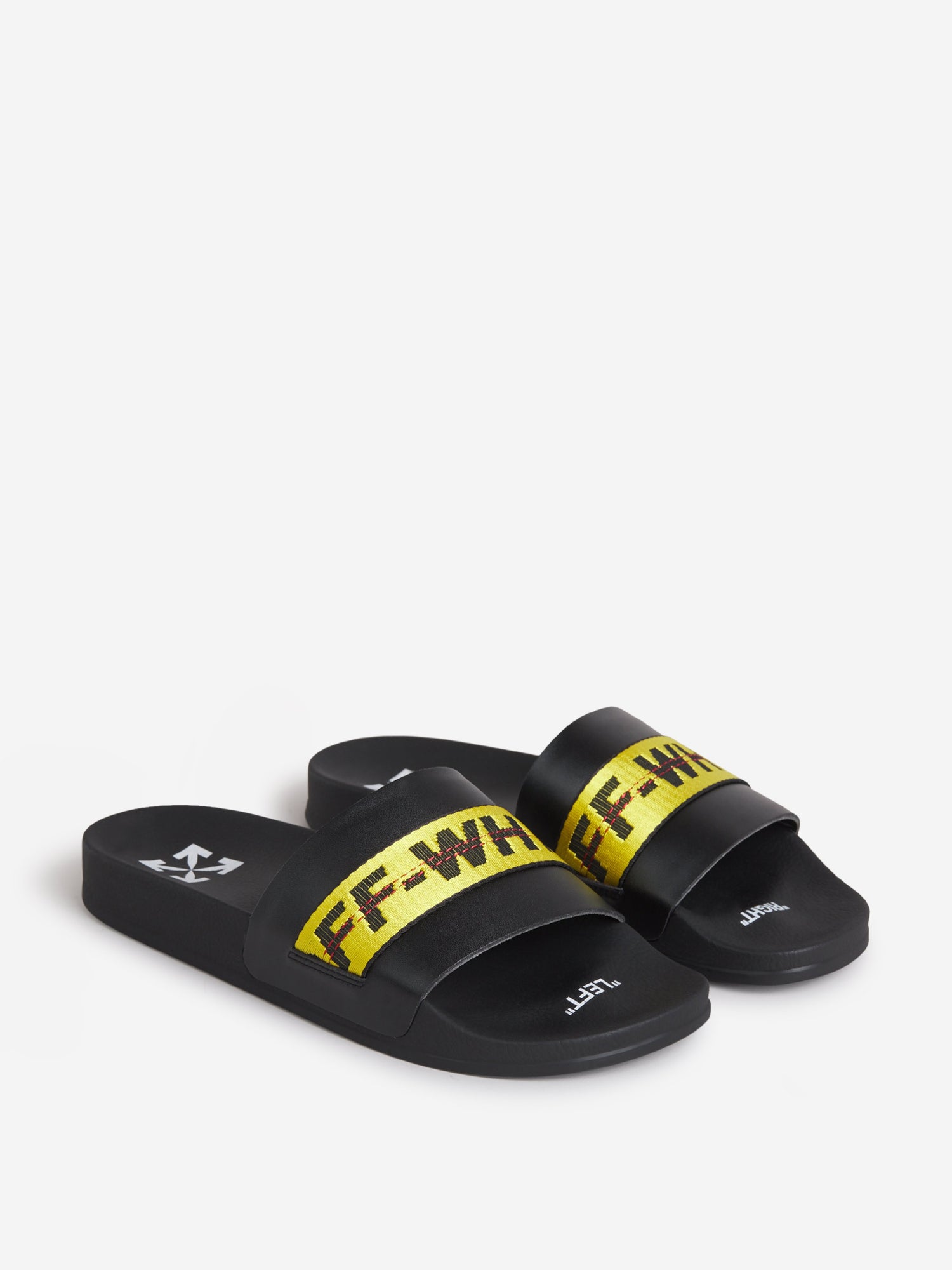 Off-White Sandalias Industriales Logo color Negro sku 613-000326 01 - Foto 2