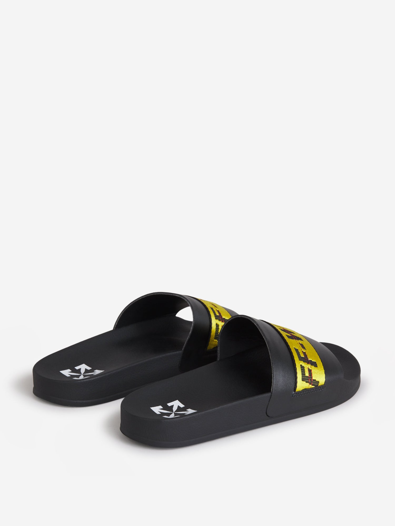 Off-White Sandalias Industriales Logo color Negro sku 613-000326 01 - Foto 3