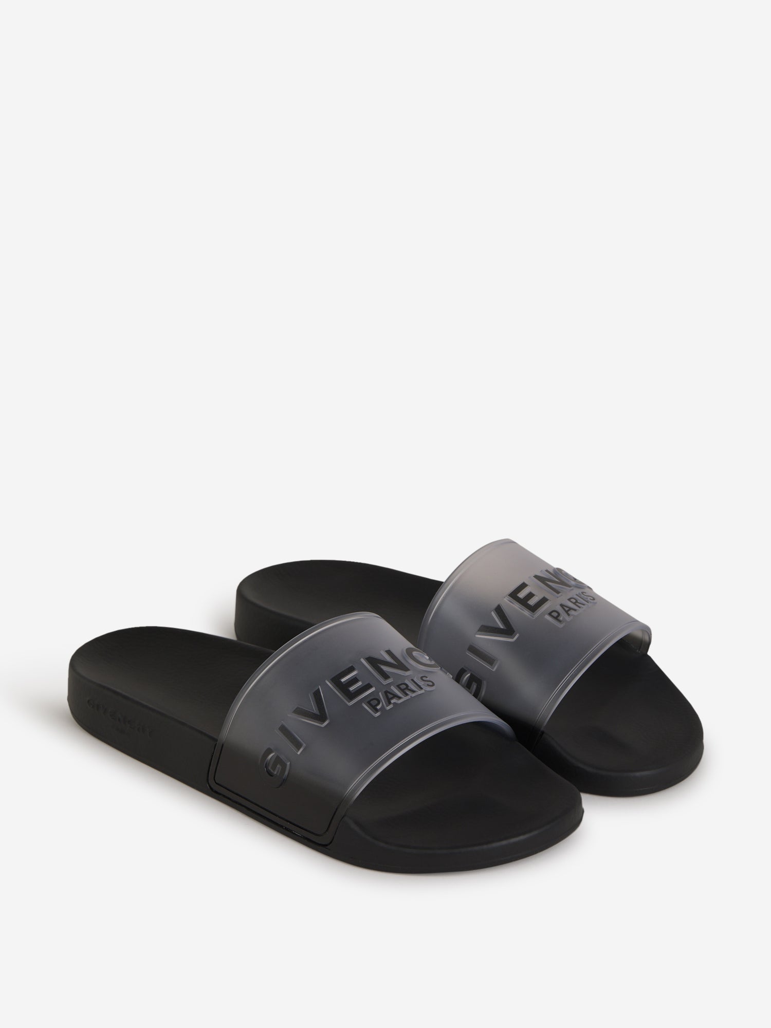 Givenchy Sandalias Paris Logo color Negro sku 613-000357 01 - Foto 2