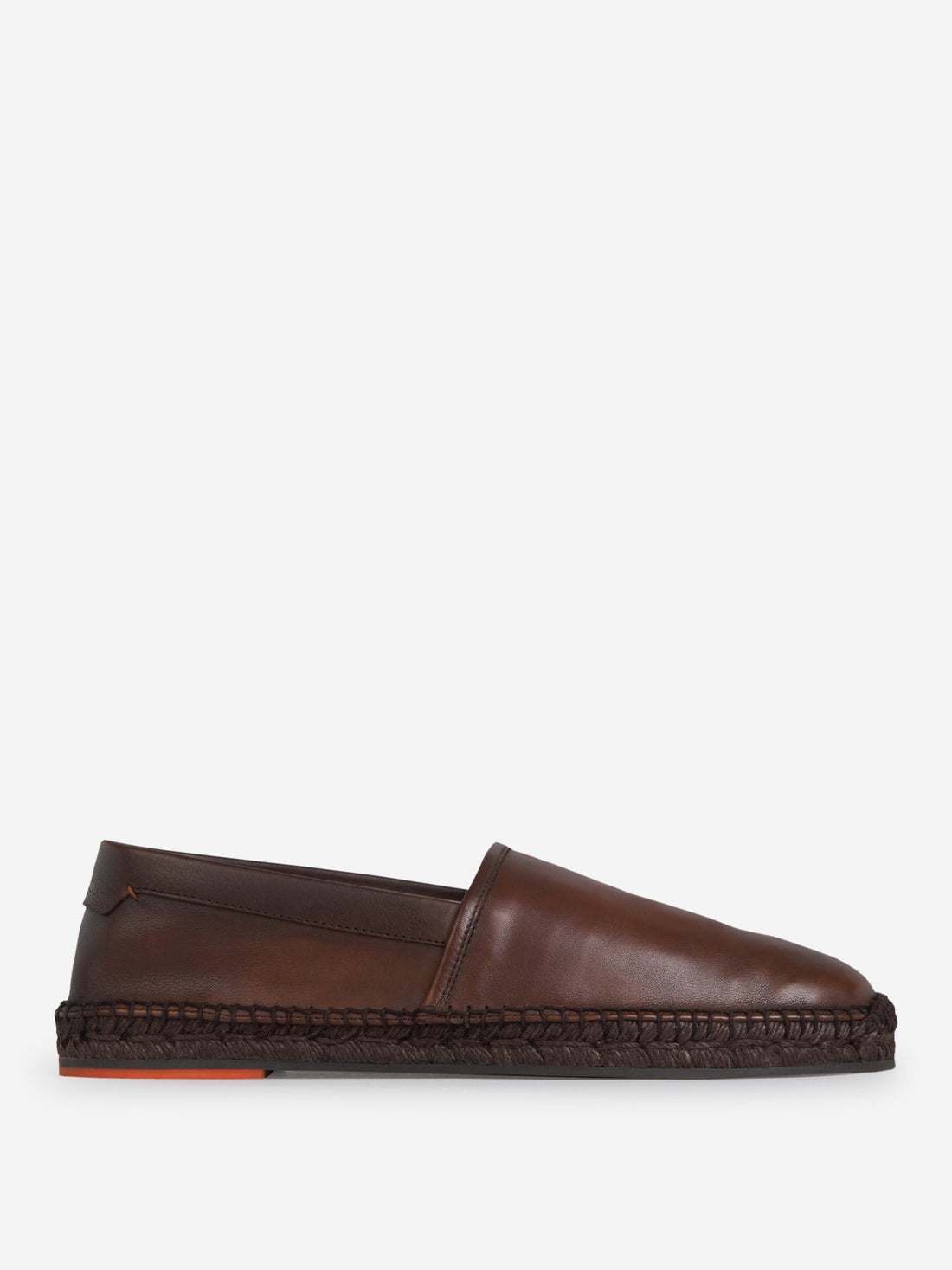 Santoni Alpargatas Piel Envejecida color Marrón sku 613-000380 01 - Foto 1