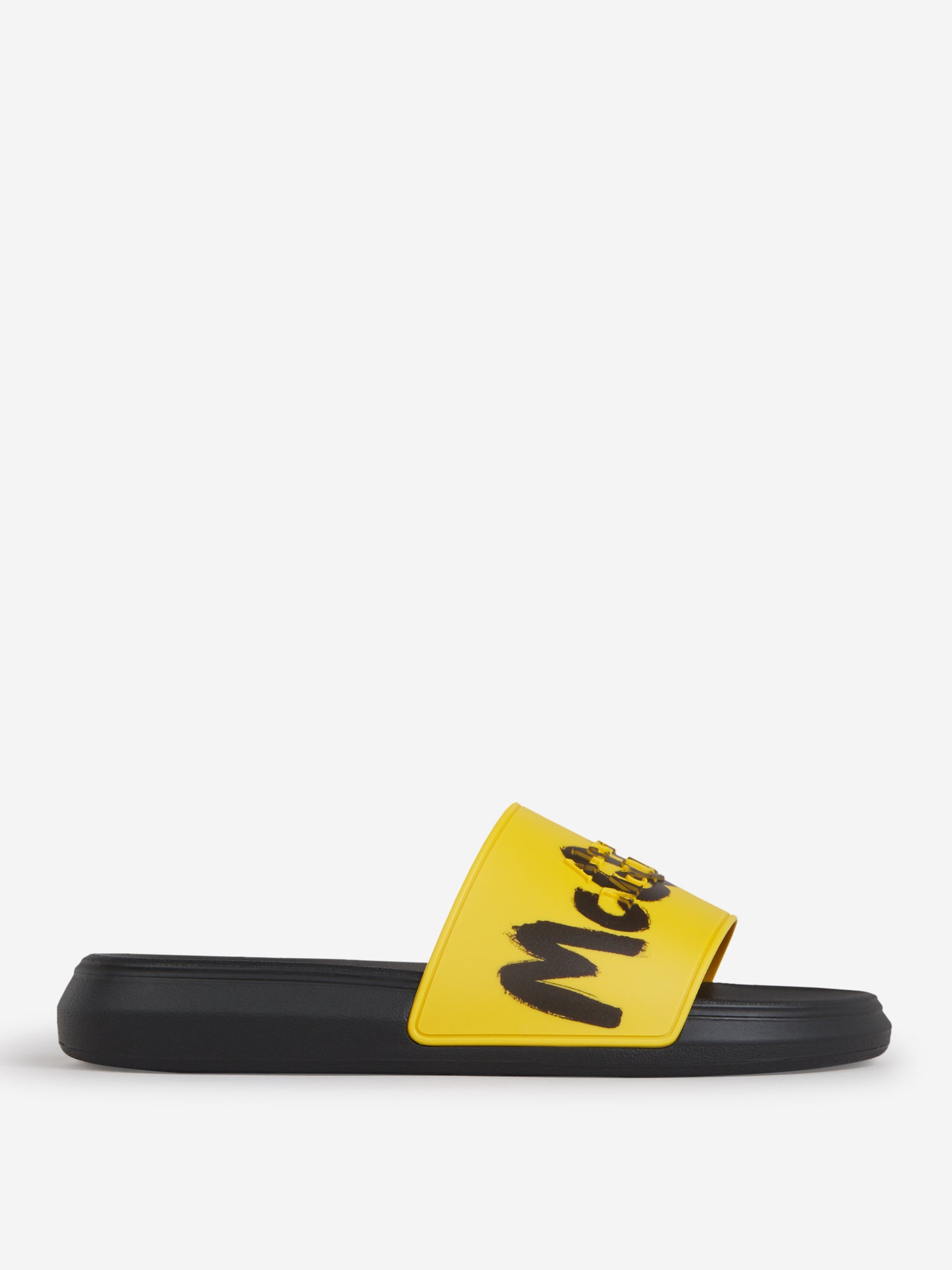 Alexander McQueen Sandalias Logo Graffiti color Amarillo sku 613-000394 01 - Foto 1