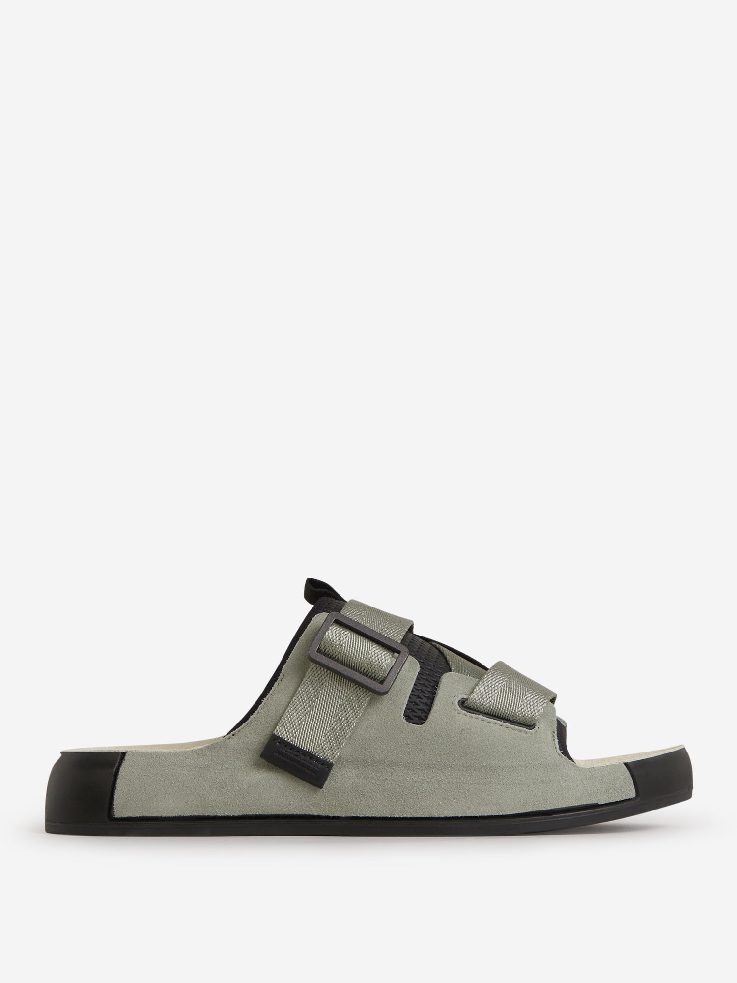 Outlet online Stone Island Shadow Project Hombre Sandalias Cierre Cruzado color Verde Militar sku 613-000415 01 - Foto 1