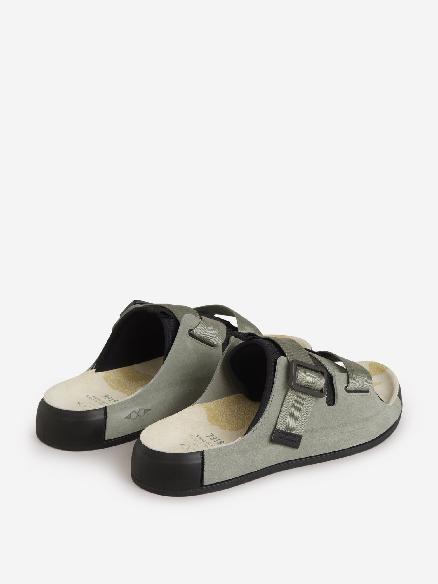 Outlet online Stone Island Shadow Project Hombre Sandalias Cierre Cruzado color Verde Militar sku 613-000415 01 - Foto 3