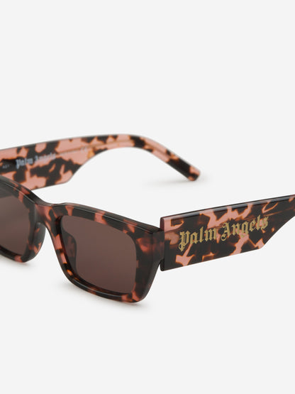 Palm Angels Gafas Armazón Rectangular color Marron sku 614-002530 02 - Foto 4